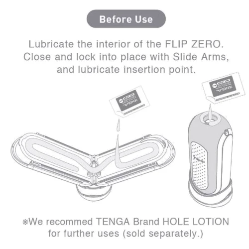 Мастурбатор Tenga Flip Zero Electronic Vibration White
