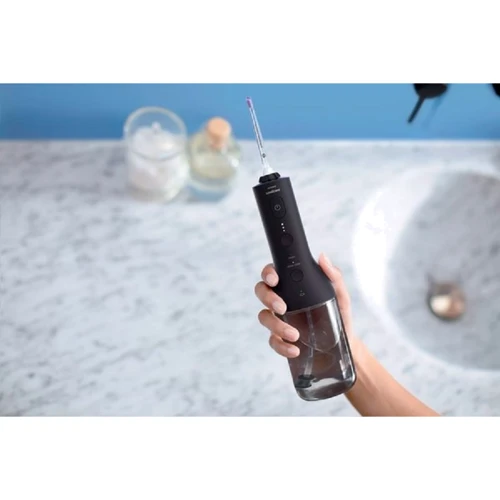 Зубная щетка Philips Sonicare Cordless Power Flosser 3000 HX3826/33: Технология чистки струи