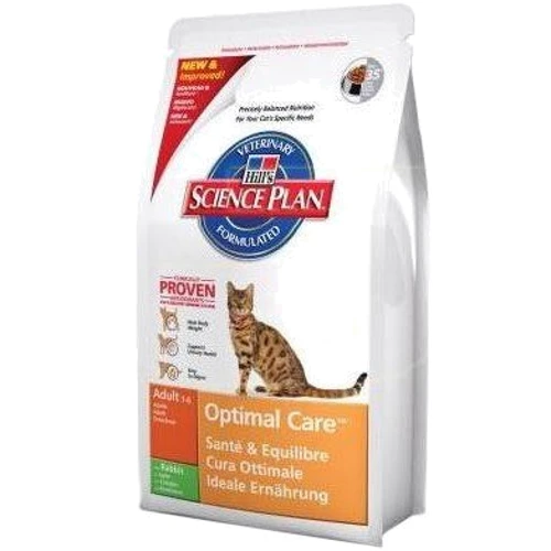 Корм для кошек Hill's Science Plan Feline Adult Optimal Care with Rabbit 0.4 кг