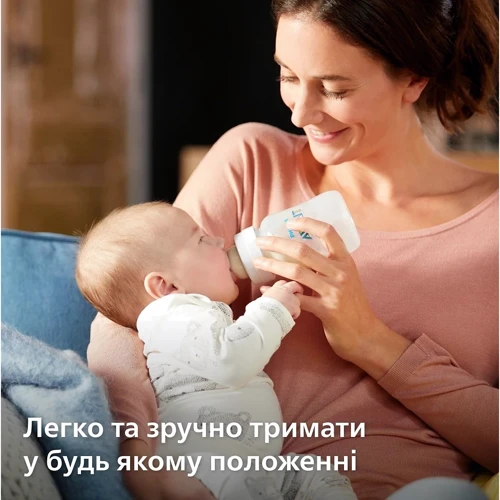 Соска Philips Avent Anti-Colic 3 міс+, силіконова, середній потік, 2 шт (SCY763/02)