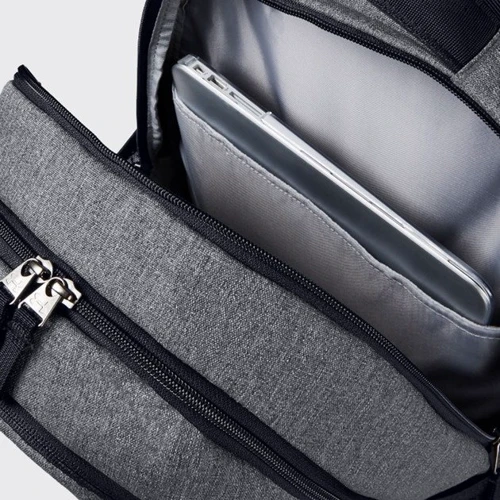 Рюкзак Рюкзак Under Armour Hustle 5.0 Backpack сірий Уні 32х51х16 см (1361176-002)