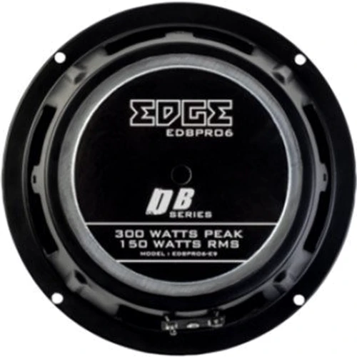 Однополосная автоакустика Edge EDBPRO6-E9: Сопротивление, Ом 4