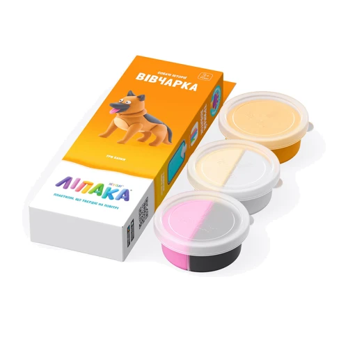 Набір пластиліну Ліпака Собачі історії: Вівчарка (30120-UA01)