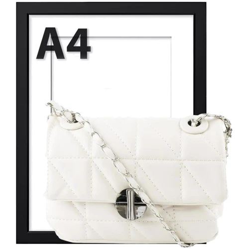 Жіноча сумка крос боді Valiria Fashion біла (5DETAA7174-11): Застібка Механическая