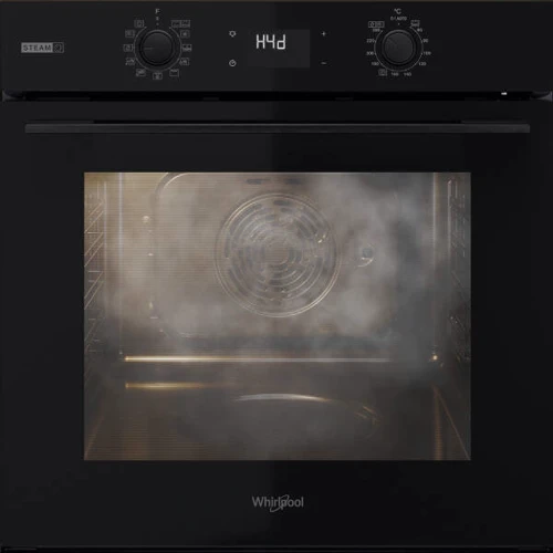 Духова шафа електрична Whirlpool OMK58CU1SB: Розміри 59.5х59.5х55.1 см