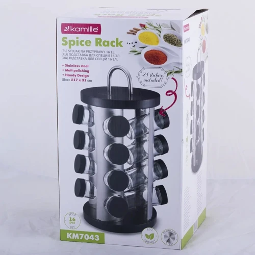 Набор для специй Kamille 17 шт (KM-7043)