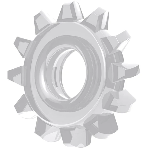 Ерекційне кільце LoveToy Power Plus Cock Ring Series 3 Clear