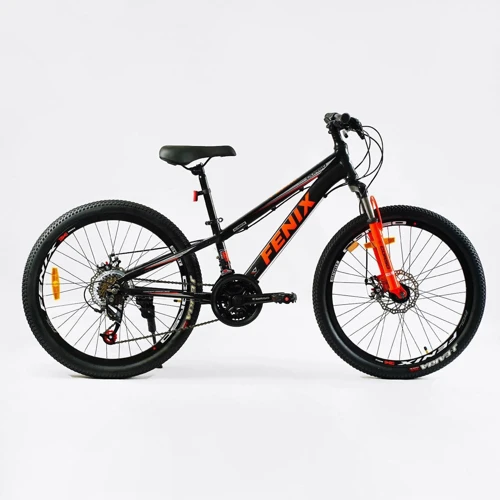 Спортивний велосипед Corso Fenix 24" оранжевий (FX-24365)
