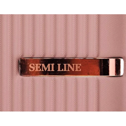 Валіза Semi Line 24" (M) Rose рожевий (T5664-4): Застібка Молния