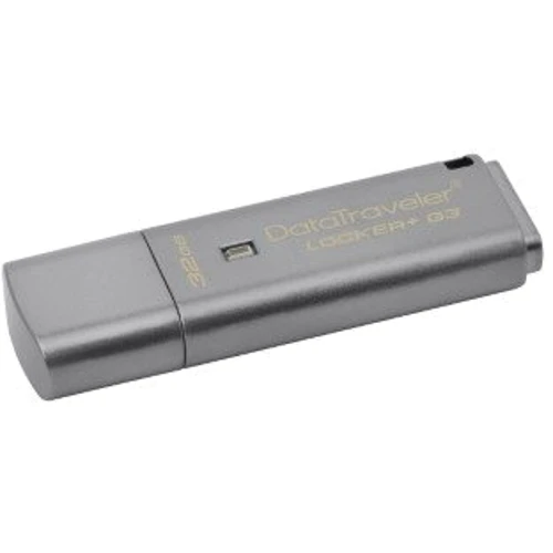 USB-флешка Kingston 32GB DataTraveler Locker+ G3 USB 3.0 Grey (DTLPG3/32GB)