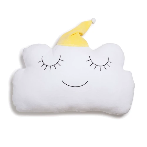 Бампер - подушка Twins Cloud жовтий (7099-DC-05)