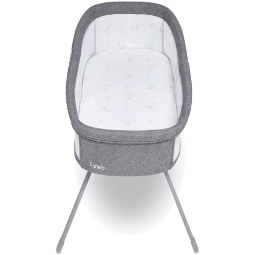 Колыбель-люлька Lionelo Malin Grey Concrete