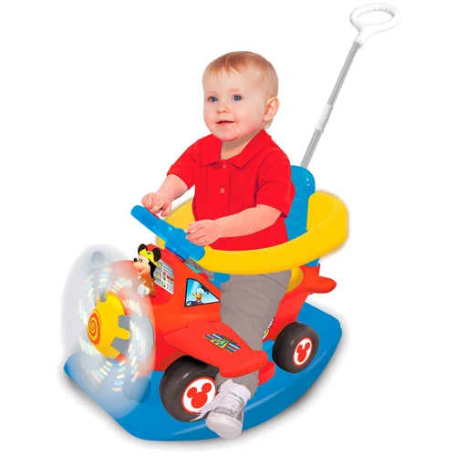 Чудомобиль Kiddieland - Микки-Маус: три в одном (свет, звук) (053587)