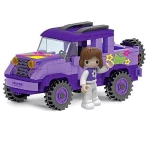 Конструктор IBLOCK Junior Kids hits Дівчатка Рухайся на джипі (KH08/002/3): Кількість деталей, шт. 189