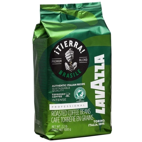 Кофе Lavazza Tierra Intense (зерно), 1 кг (WT3927)