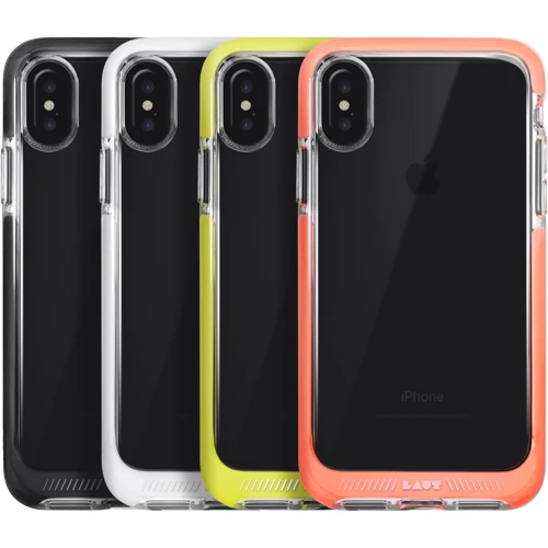 Чехол для iPhone LAUT FLURO Pink (LAUT_iP8_FR_P) for iPhone X/iPhone Xs: Цвет розовый