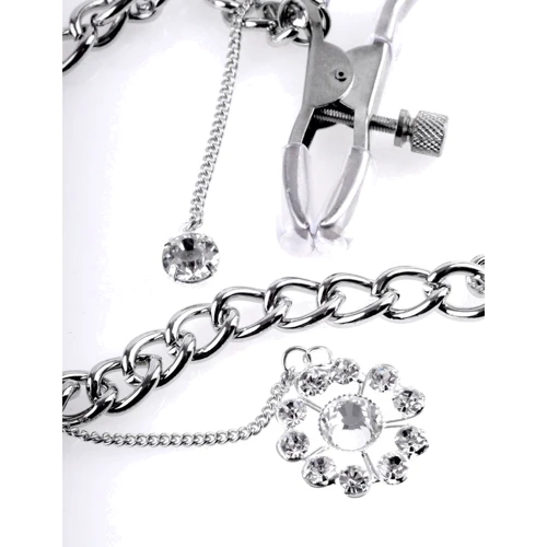 Зажимы для сосков Pipedream Fetish Fantasy Series Crystal Nipple Clamps