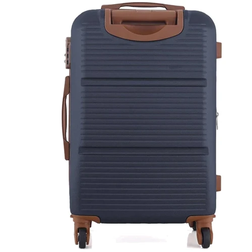 Чемодан Semi Line 24" (M) Navy (T5712-2): Тип ручки Телескопическая ручка, Короткая ручка