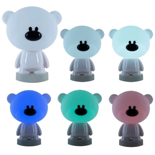 Світильник-нічник Kite LED з акумулятором Bear (K24-490-2-1): Режим підсвічування Різнобарвний