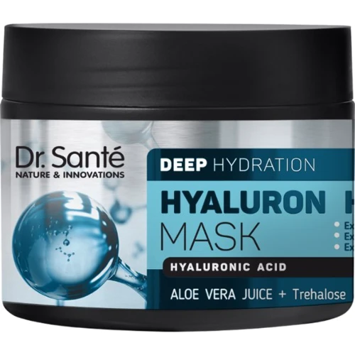 Dr. Sante Hyaluron Hair Deep hydration Маска для глибокого зволоження волосся 300ml