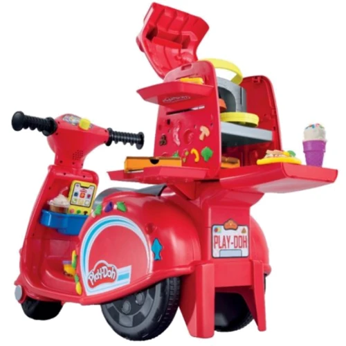 Набір для творчості HASBRO PLAY-DOH PD із пластиліном Іграшковий скутер для доставки піци (F8803) фото 3