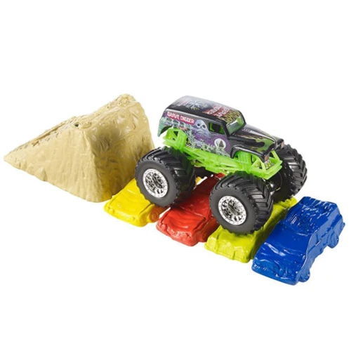 Трек для машинок Hot Wheels Арена для трюков Monster Jam (DJK61): Производитель Hot Wheels