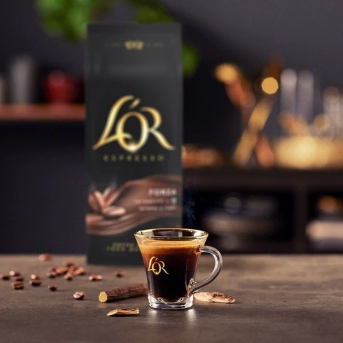 Кофе в зернах L'OR Espresso Forza 100% Арабика 1 кг (8711000400760): Вид напитка кофе в зернах