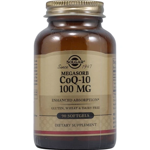 Solgar Megasorb CoQ -10 100 mg 90 caps Солгар Коензим Q10
