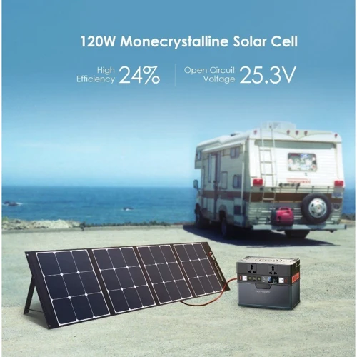 Сонячна панель Allpowers 120W Portable Solar Panel фото 2