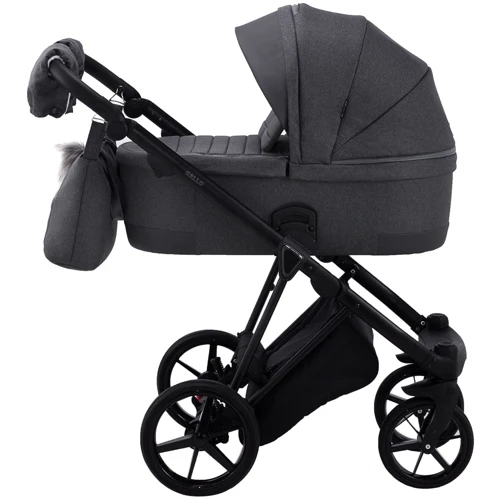 Коляска 2 в 1 Adamex Gallo Thermo GA-3 graphite фото 11