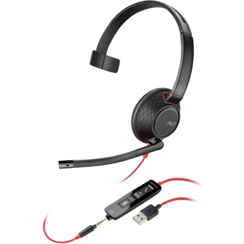 Наушники Poly BlackWire 5210 USB HS Mono