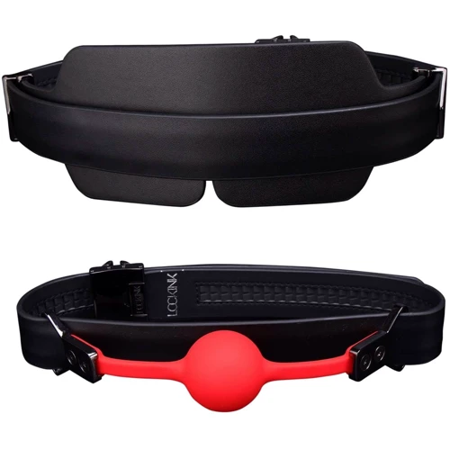 БДСМ-набор LOCKINK Moonlight Treasure Chest - Black Set
