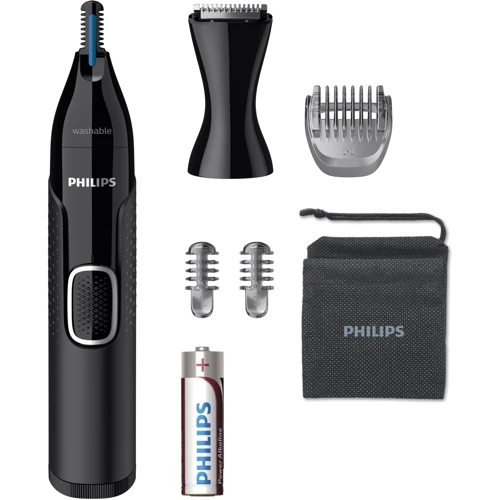 Машинка для стрижки (триммер) Philips NT5650/16: Зона применения Для носа, Для бровей, Для окантовки, Для усов, Для бороды