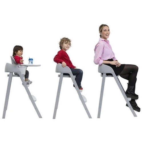 Стульчик для кормления 3 в 1 Chicco Crescendo Up серый (8058664139835): Тип классический стульчик