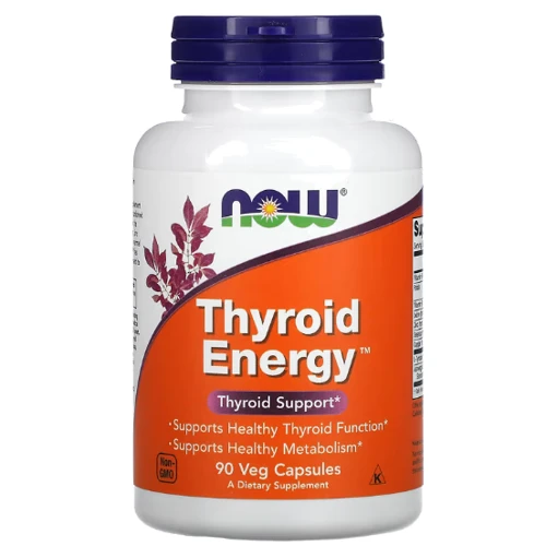 Now Foods Thyroid Energy Підтримка щитовидної залози 90 капсул