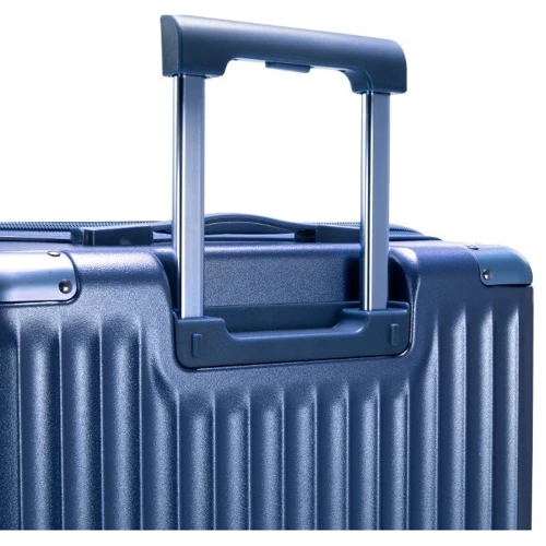 Валіза Heys Luxe (M) Navy синій (10160-0028-26): Тип ручки Короткая ручка, Телескопическая ручка