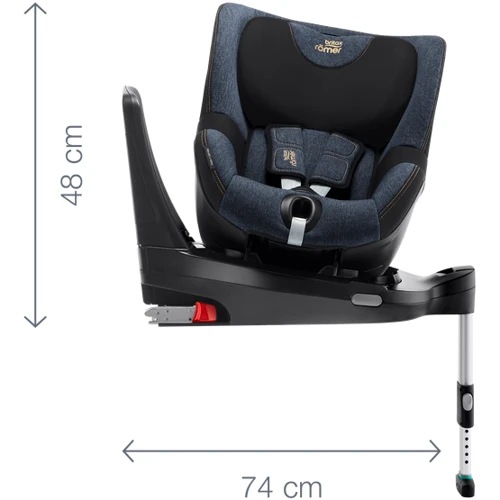 Автокресло BRITAX-ROMER DUALFIX M i-SIZE Graphite Marble (2000032125) фото 8