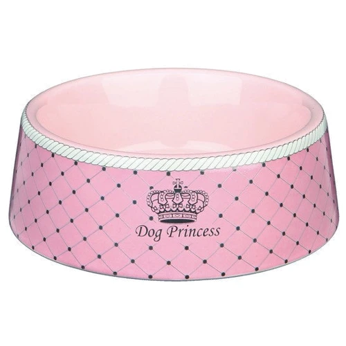 Миска Trixie Dog Princess для собак 0.18 л 12 см рожева (4047974245811)