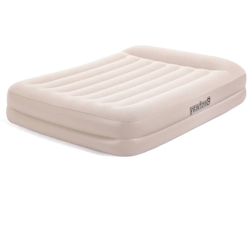 Надувний матрац Bestway Tritech Airbed з вбудованим електронасосом 203х152х42 см (67696)
