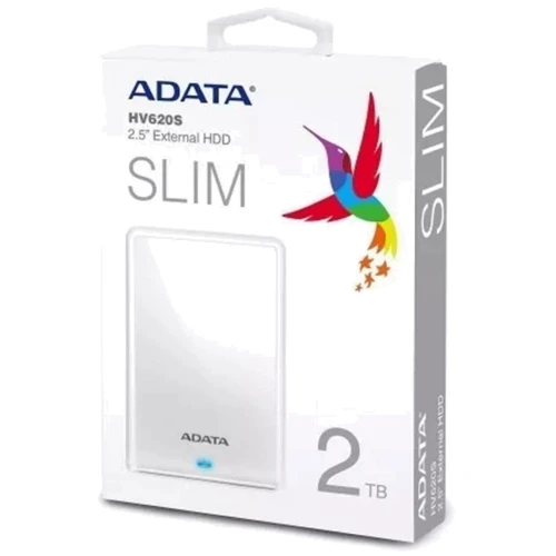 Внешний жесткий диск ADATA HV620S 2 TB White (AHV620S-2TU31-CWH): Внешний интерфейс USB 3.1