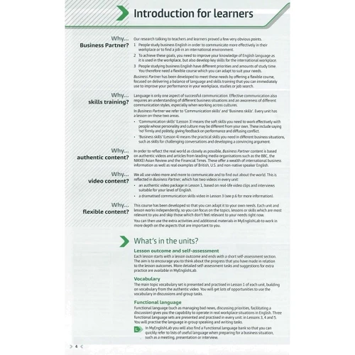 Business Partner B2+ Coursebook with MyEnglishLab: Кількість сторінок 160