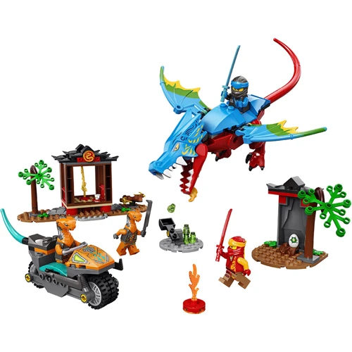 Конструктор LEGO NINJAGO Драконовий храм ніндзя (71759): Кількість деталей, шт. 161