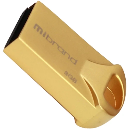 USB-флешка Mibrand 8GB Hawk USB 2.0 Gold (MI2.0/HA8M1G)