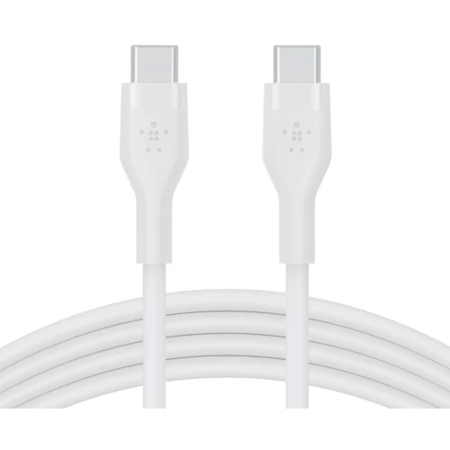 Кабель Belkin Cable USB-C to USB-C Silicone 1m White (CAB009BT1MWH): Довжина 1 м