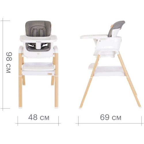 Стульчик для кормления Tutti Bambini Nova белый (611010/3511)