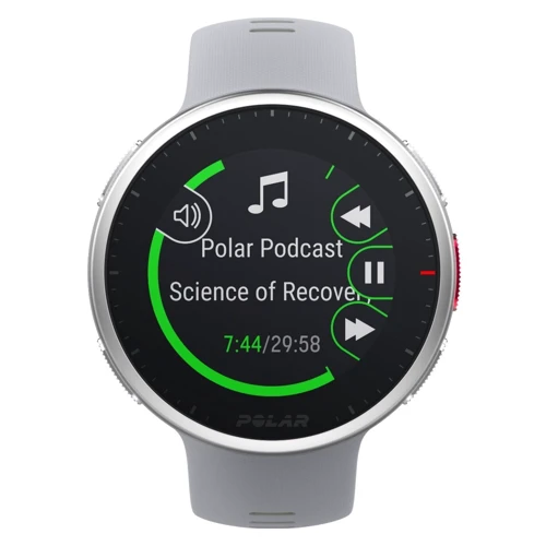 Смарт-часы Polar Vantage V2 Greу lime M/L (90083651): Время работы до 40 часов в режиме тренировки (GPS и пульсометр на запястье); до 7 дней в режиме часов с постоянны
