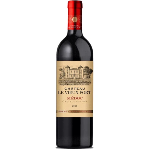 Вино Chateau Le Vieux Fort Bordeaux Medoc красное сухое 0.75л 13.5% (PLK3770001048284)