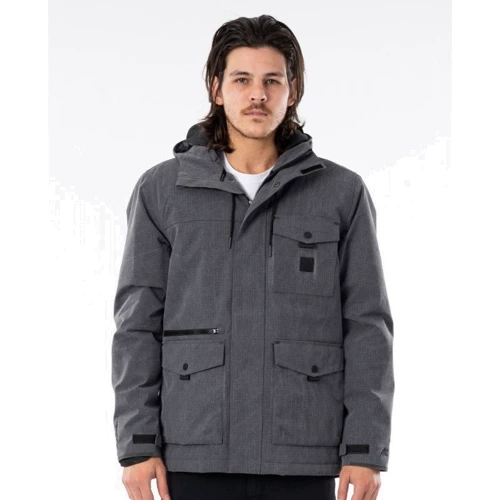 Куртка Rip Curl Anti Series Heatseeker Jk CJKCL9-90 46 серая зимняя с капюшоном