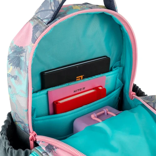 Рюкзак школьный Kite Education Bad Girl (K24-700M-3): Спинка Ортопедическая (анатомическая)