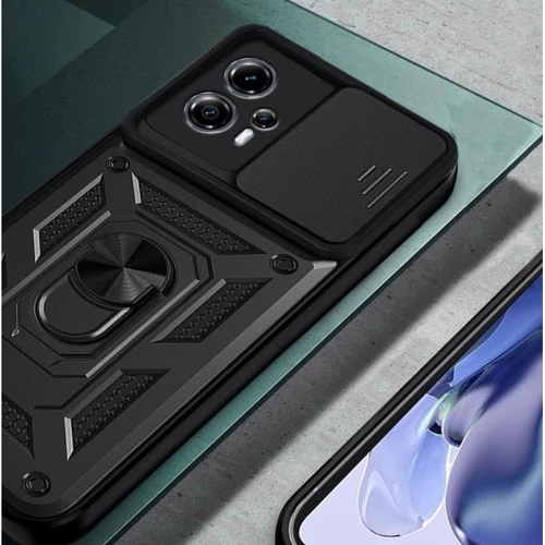 Чохол для телефона BeCover Military Black для Motorola Moto G13/G23 (709097): Колір чорний